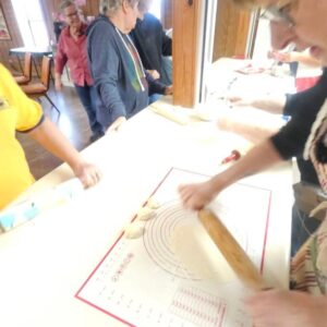 Linda rolling sour dough