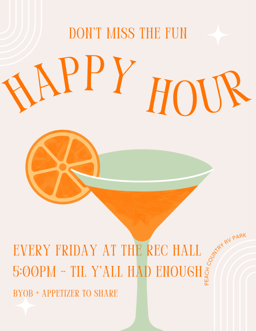 Happy Hour Flyer