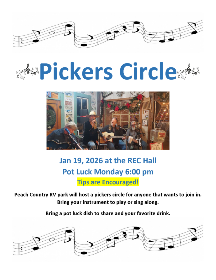 Picker Circle January 2026 Flyer