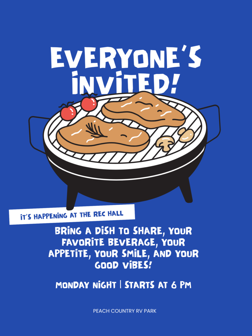Potluck Dinner Flyer